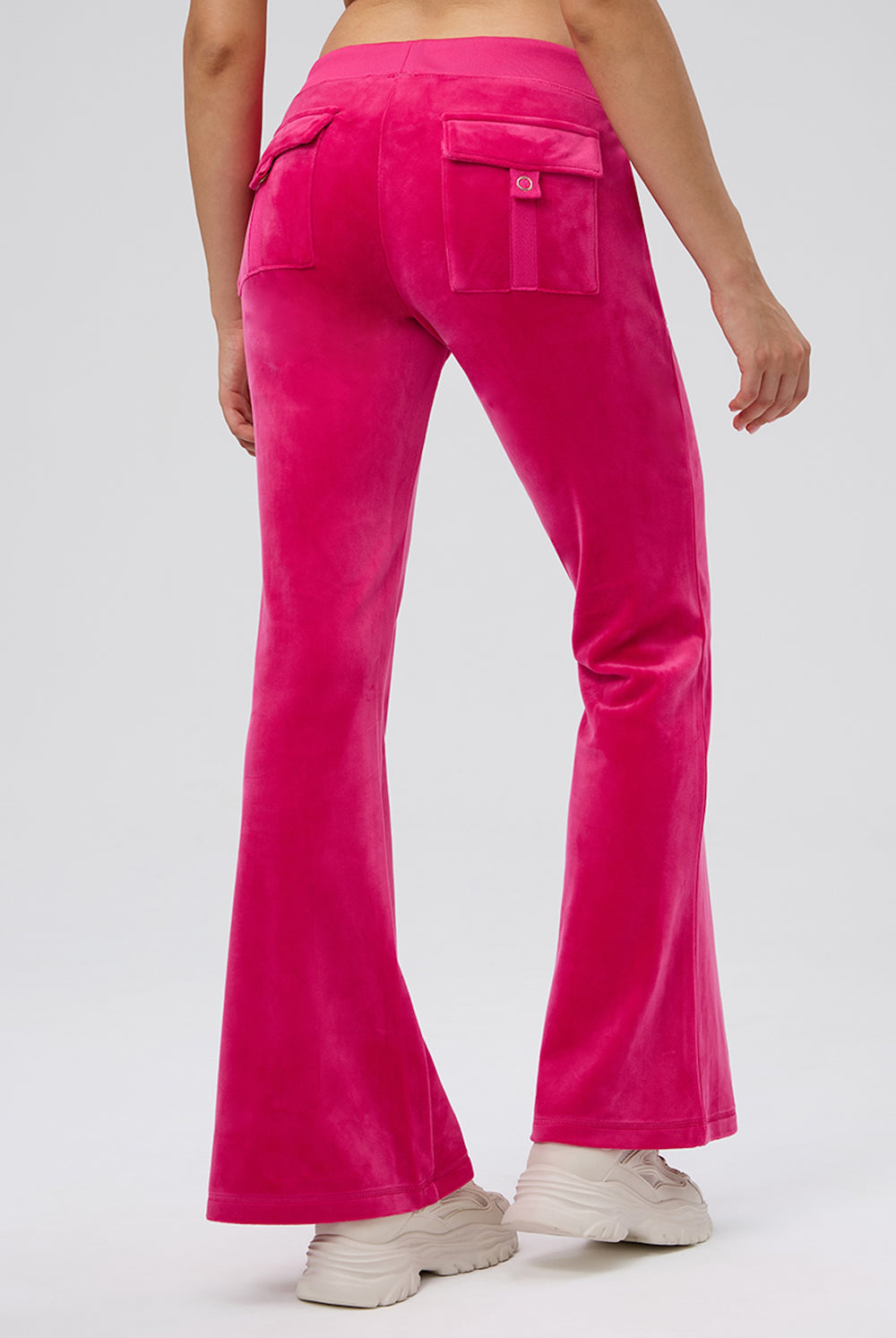 FREE LOVE HERITAGE LOW RISE GLITTER VELOUR PANT