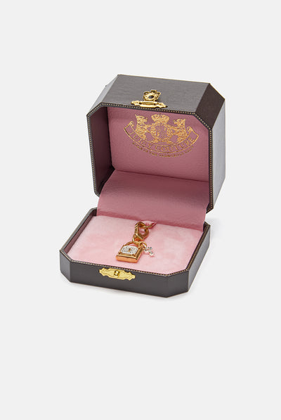 GOLD LOCK & KEY CHARM