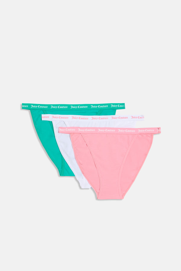 Multi 3 Pack Cotton Briefs