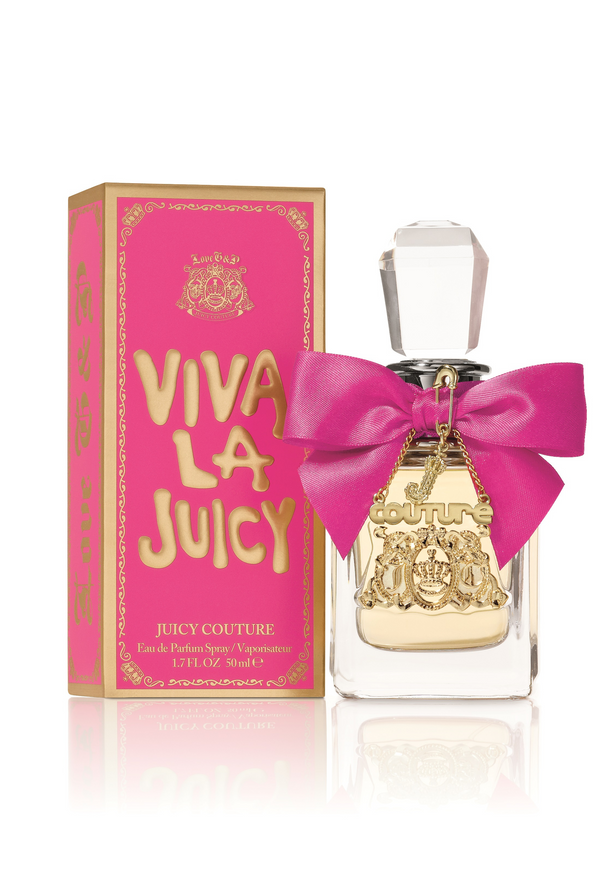 Displays the 'Juicy' branded Viva La Juicy EDP 50ml 