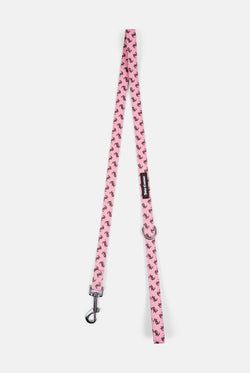 Displays the Juicy Pink 'Juicy' branded Pet Lead