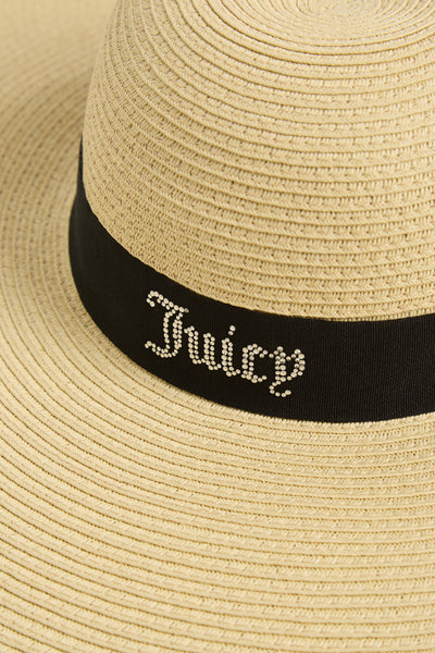NATURAL FLOPPY STRAW HAT