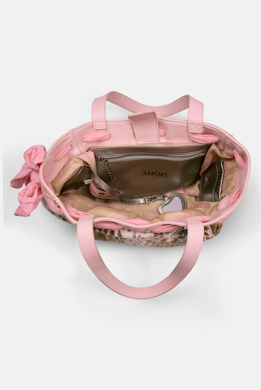 PINK CHEETAH DAYDREAMER SHOPPER BAG
