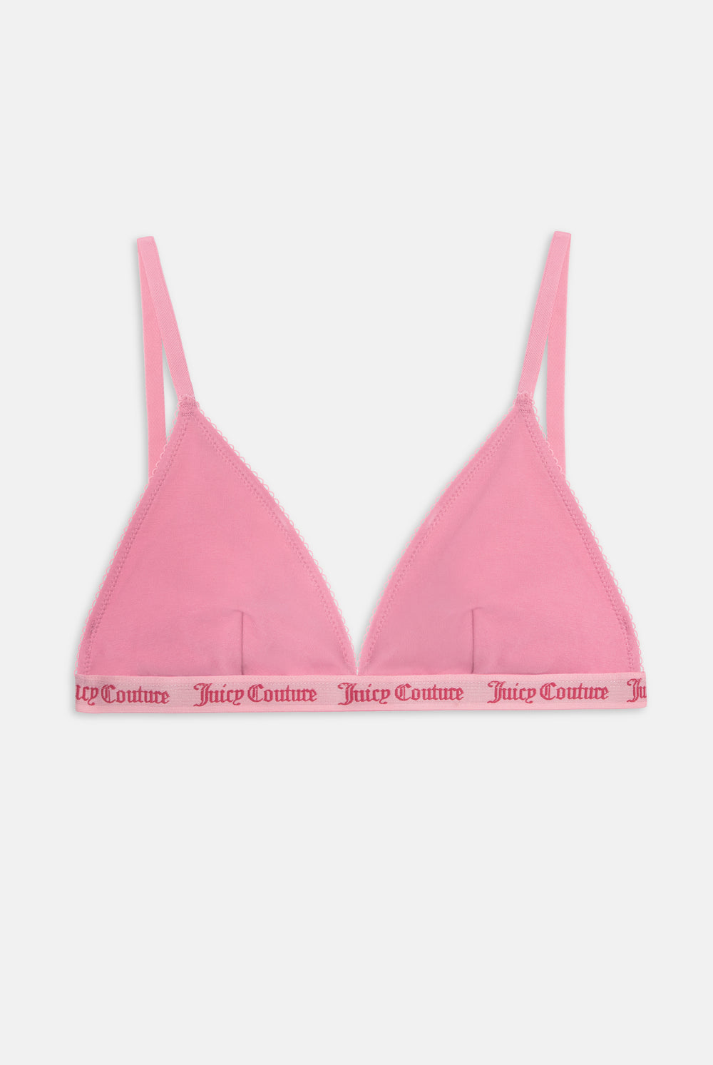 3 Pack Scallop Cotton Triangle Bralettes
