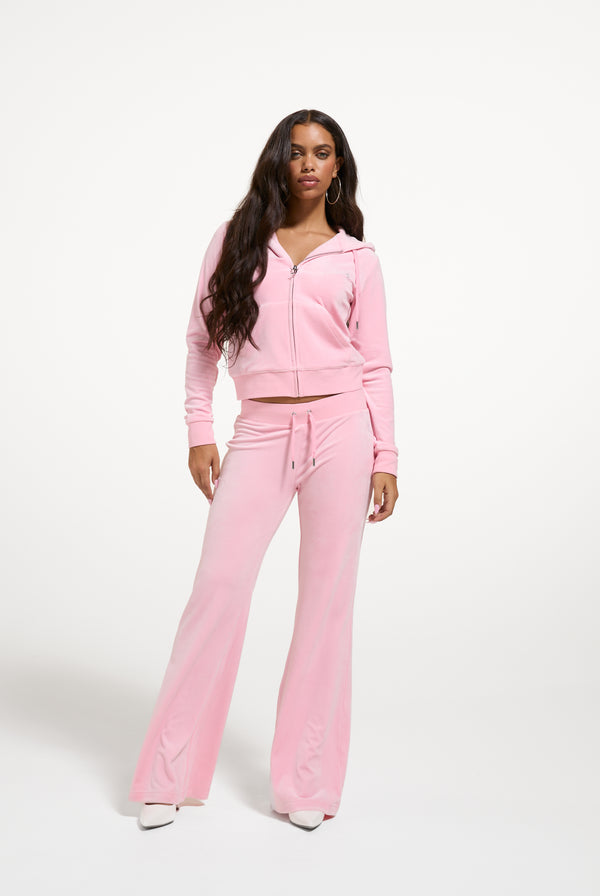 JUICY PINK BRIDESMAID CLASSIC VELOUR HOODIE