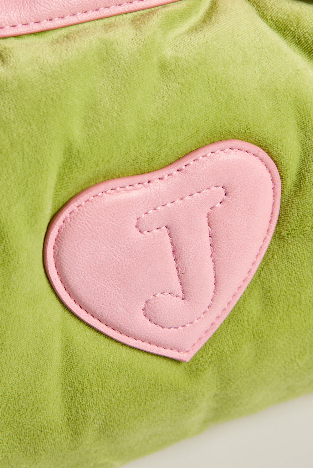 PISTACHIO GREEN PINK DAYDREAMER SHOPPER BAG