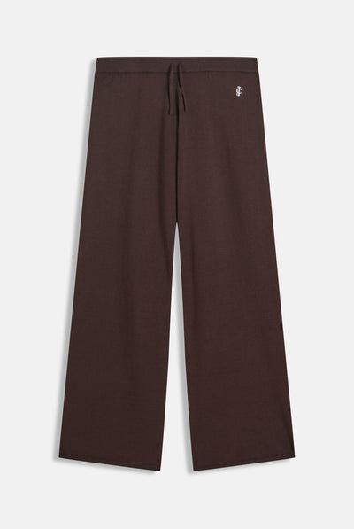 JAVA HERITAGE KNIT MID RISE WIDE LEG BOTTOMS
