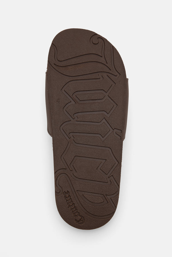 ACORN EMBOSSED SLIDERS