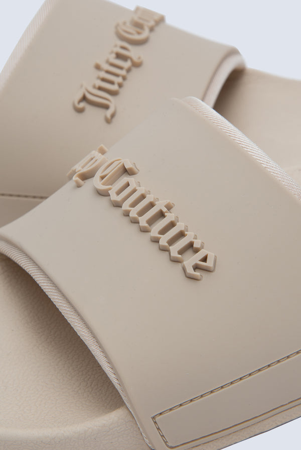 BRAZILIAN SAND EMBOSSED SLIDERS