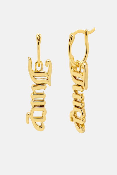 GOLD JUICY DROP EARRINGS