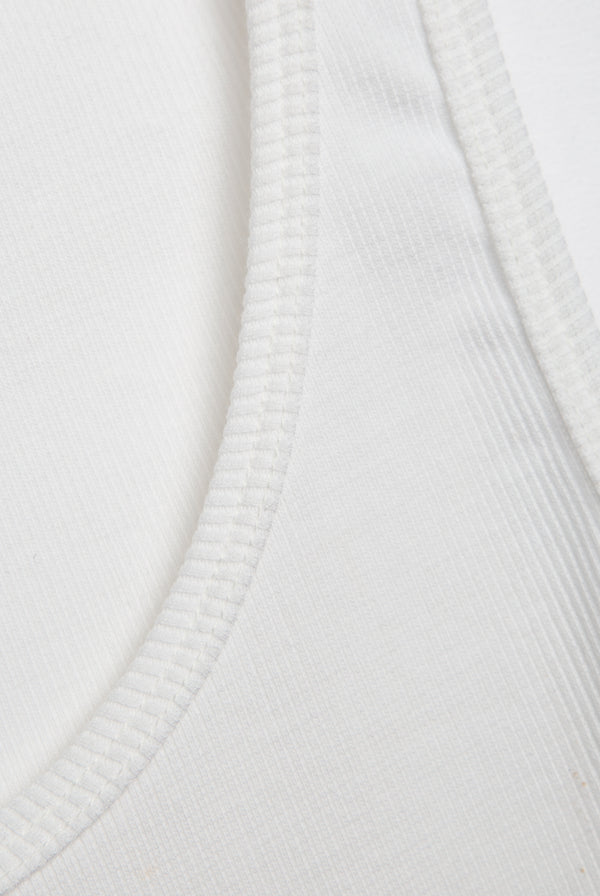 WHITE CHOOSE JUICY VEST TOP