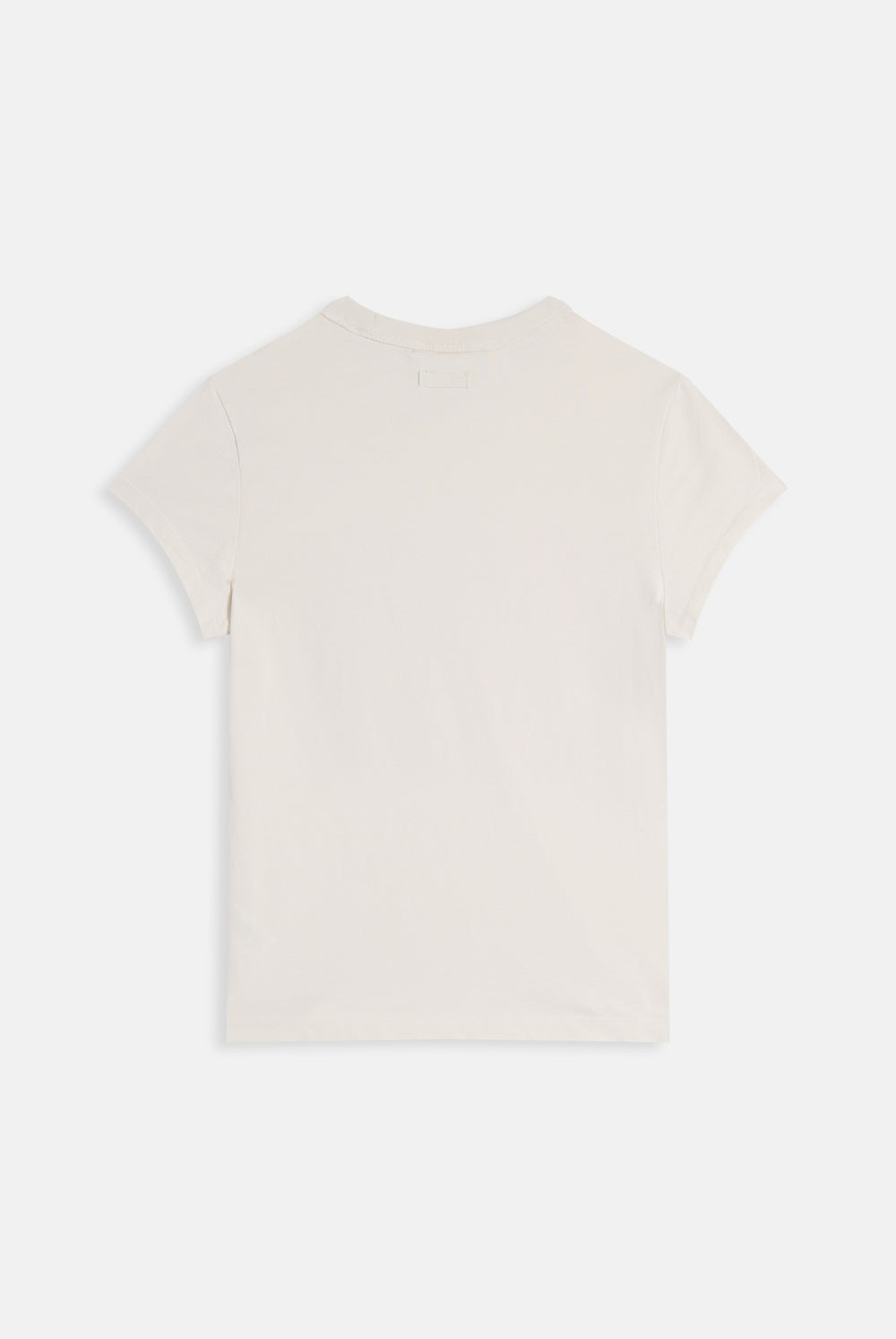 Displays the White 'Juicy' branded Princess Superstar Washed T-Shirt