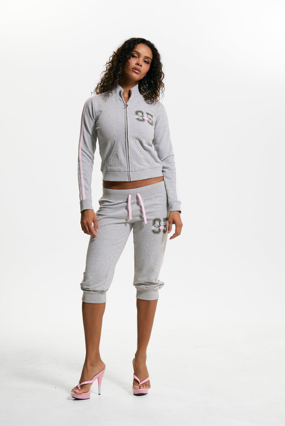 Silver Marl Juicy Sport 95 Tracktop