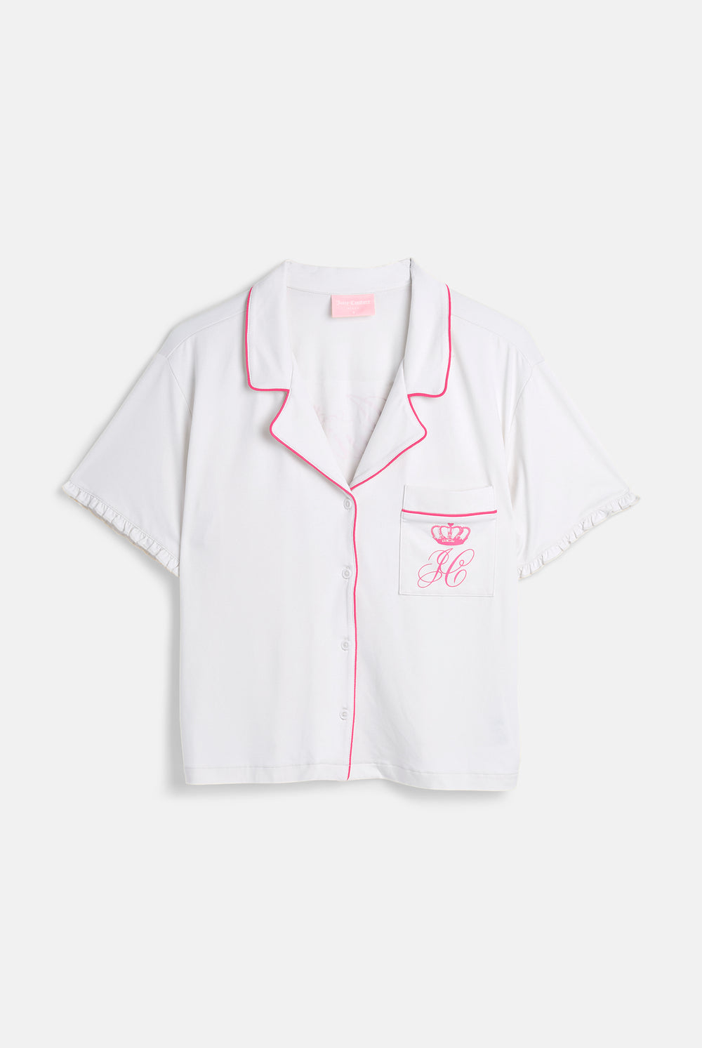 Marshmallow Crown Shirt Pyjama Set