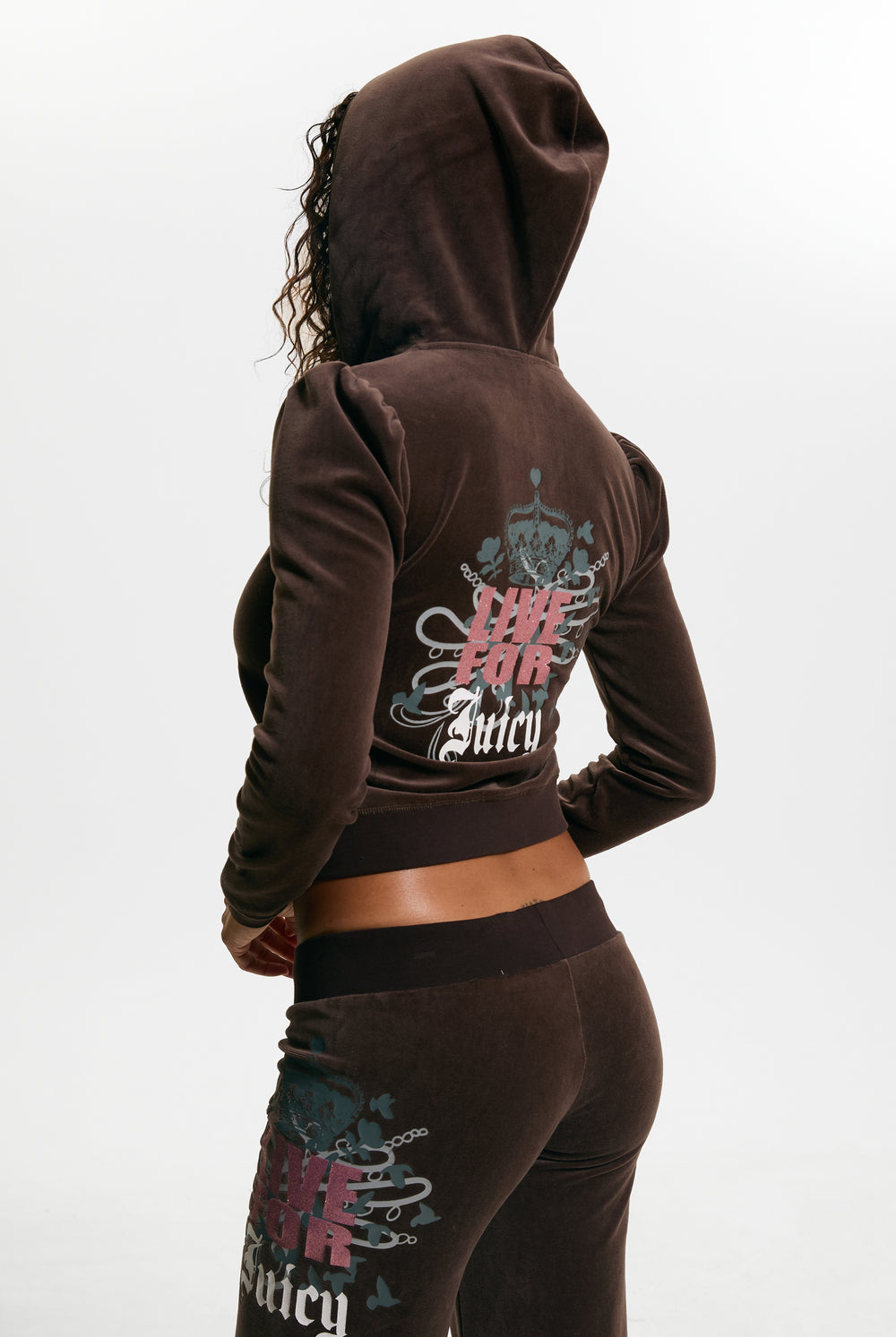 Java Live For Juicy Puff Sleeve Hoodie