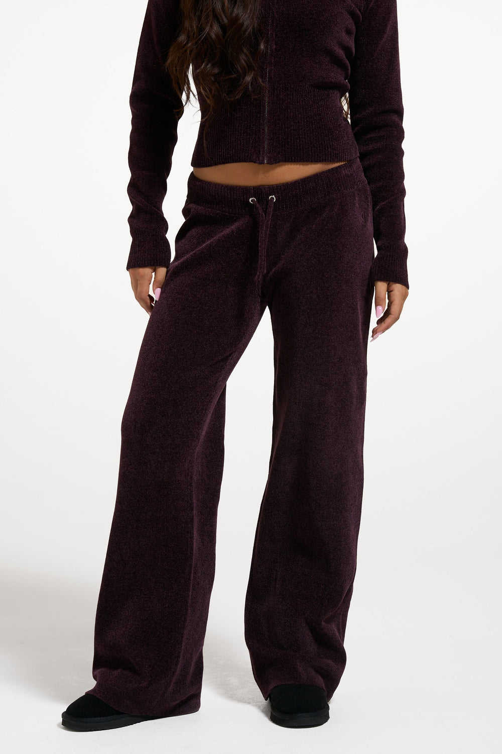 Winetasting Luxe Knit Straight Leg Pant
