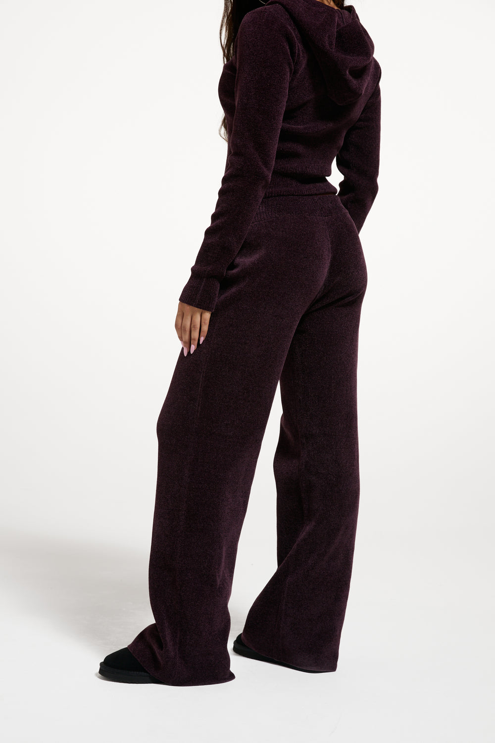 Winetasting Luxe Knit Straight Leg Pant