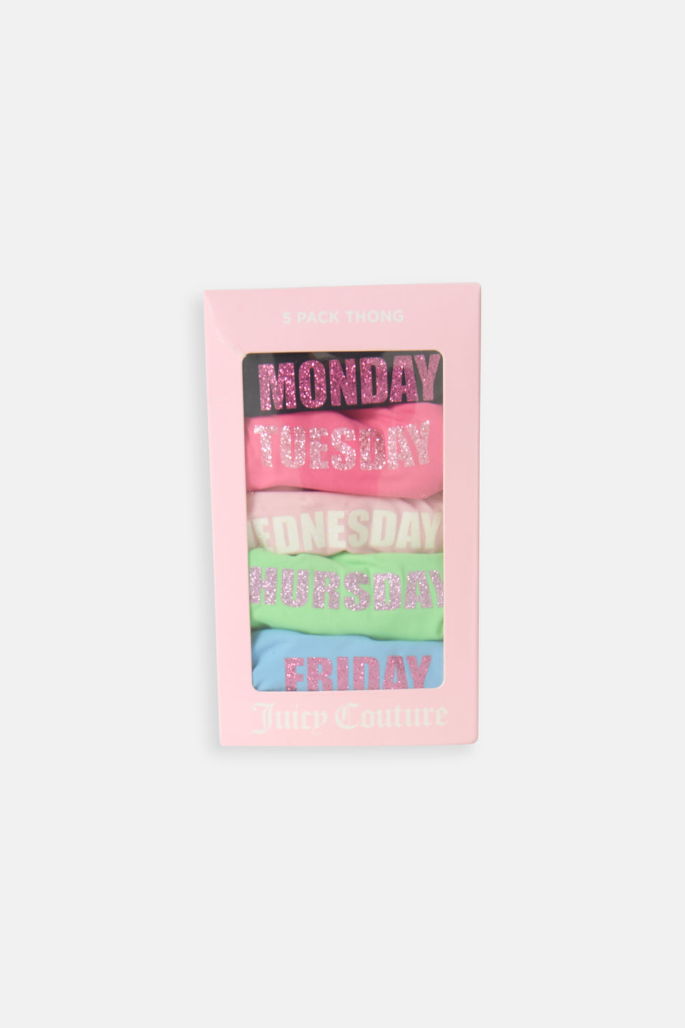 5 PACK IMPACT LOGO MON-FRI THONGS