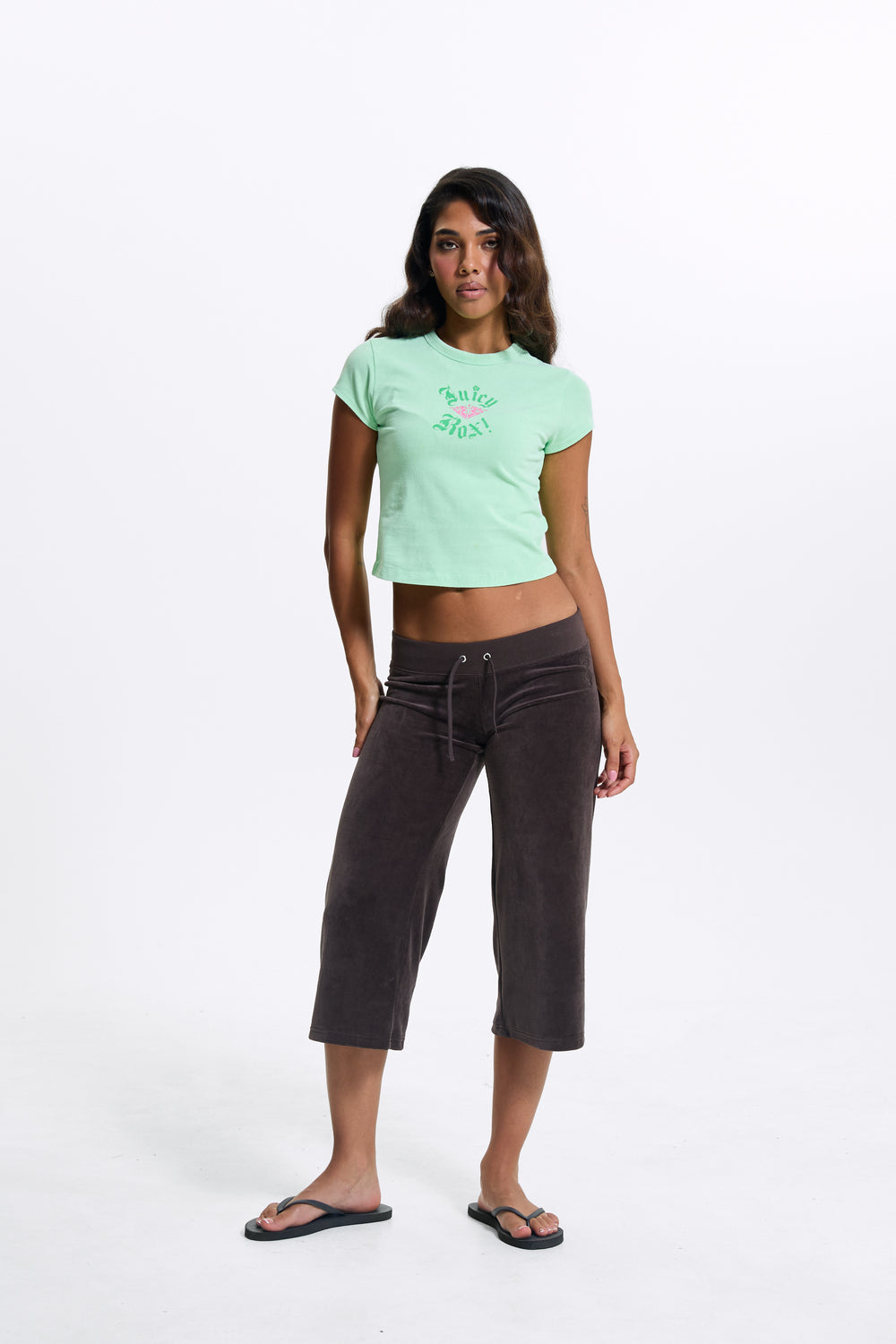 JAVA OG STRAIGHT POCKETED CAPRI PANTS