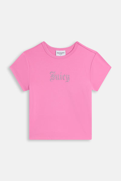 Wild Orchid Old Gothic Diamante Baby T-Shirt