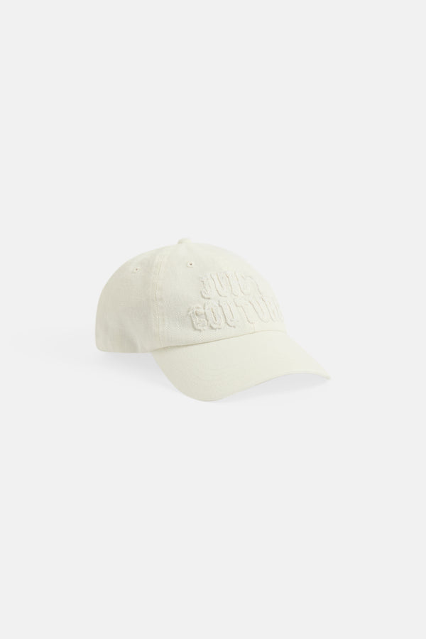 CREAM DENIM JUICY COUTURE CAP