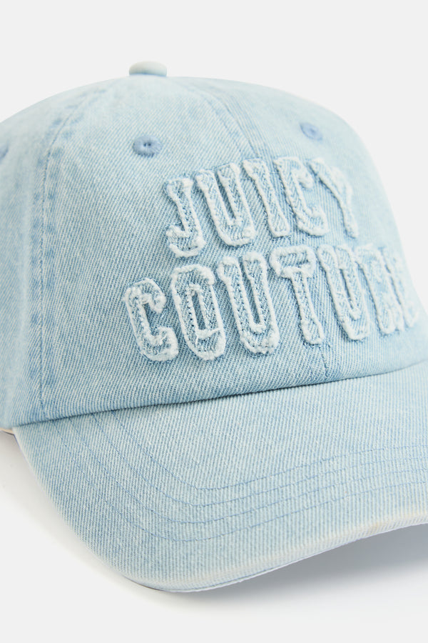 LIGHT DENIM JUICY COUTURE CAP