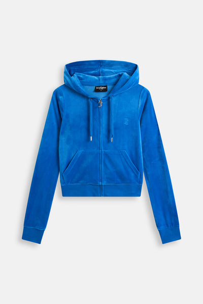 PRINCESS BLUE CLASSIC VELOUR ROBERTSON HOODIE