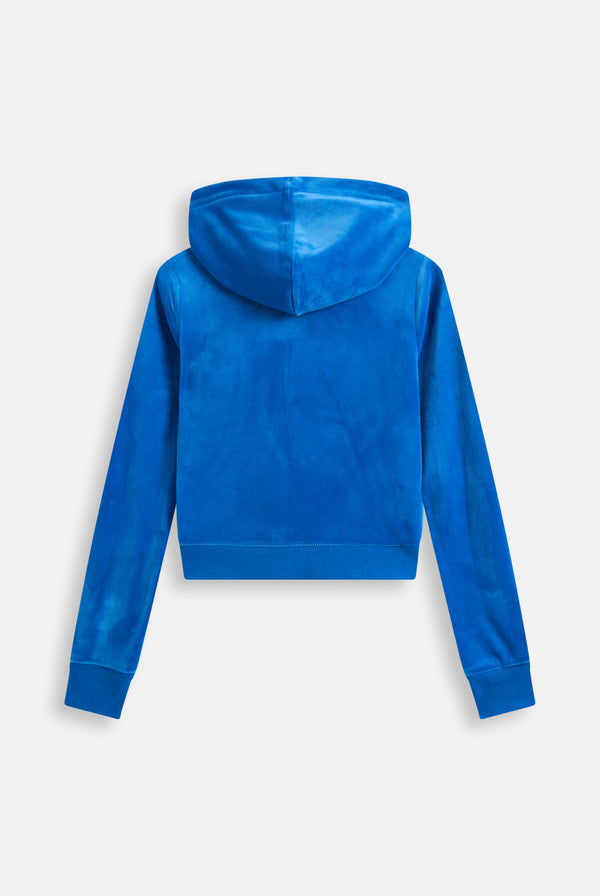 PRINCESS BLUE CLASSIC VELOUR ROBERTSON HOODIE
