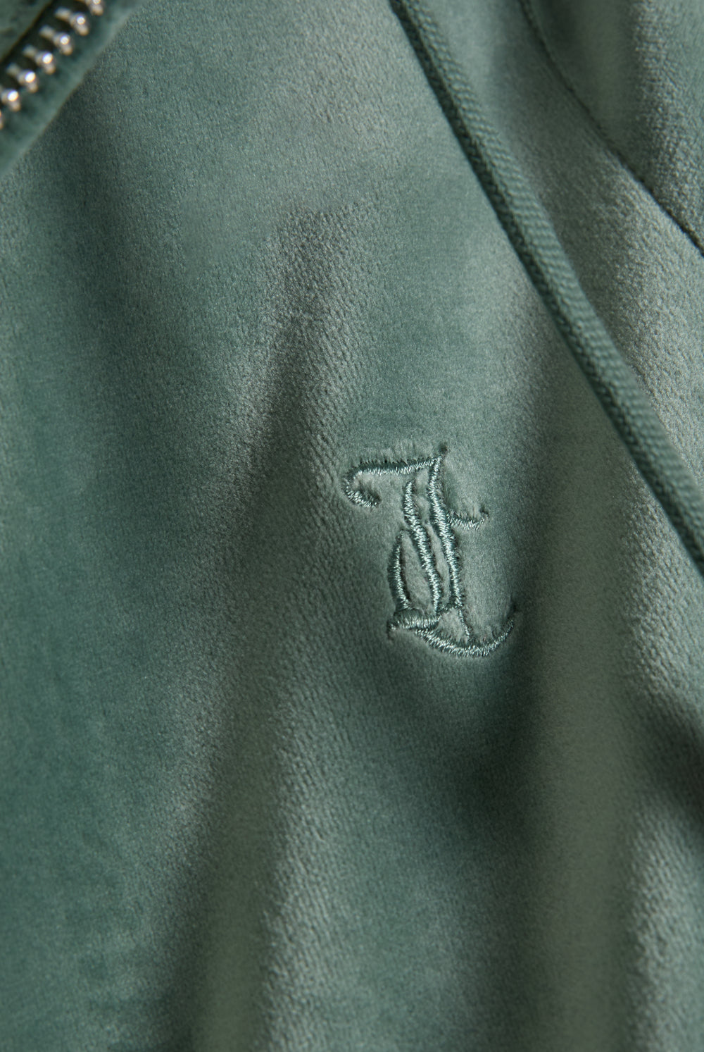 DUCK GREEN CLASSIC VELOUR ROBERTSON HOODIE