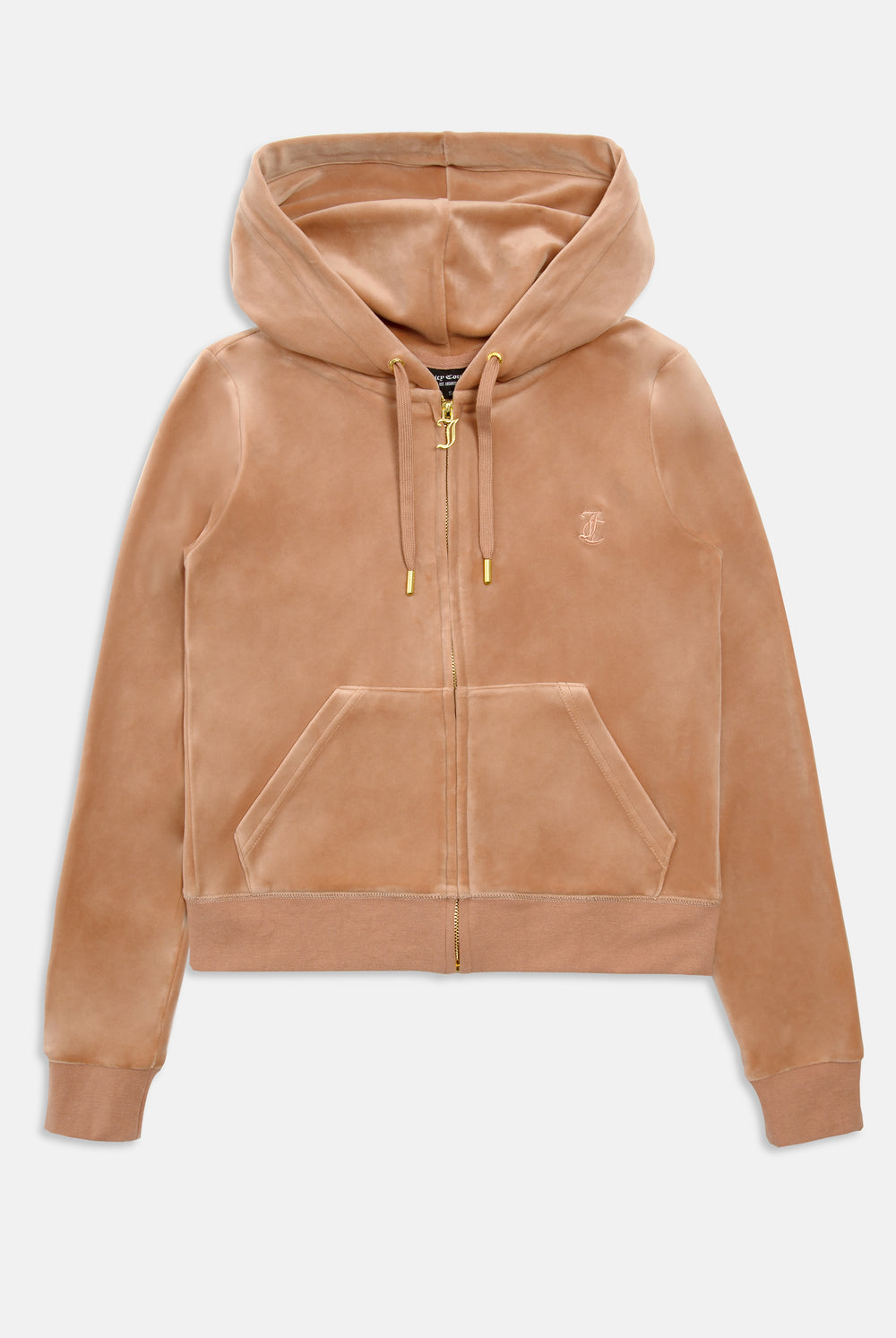 CAFE AU LAIT & GOLD CLASSIC VELOUR ROBERTSON HOODIE