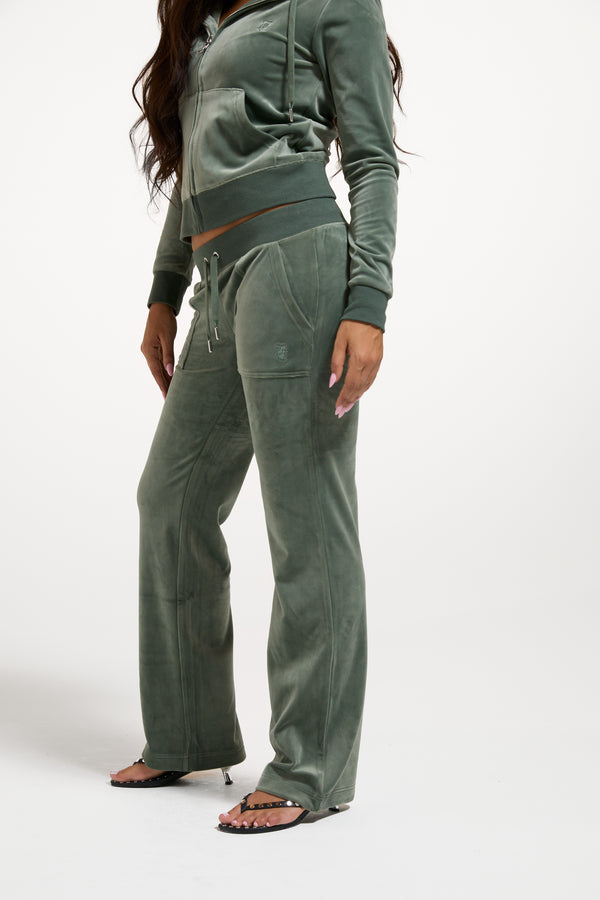 THYME CLASSIC VELOUR DEL RAY POCKETED BOTTOMS