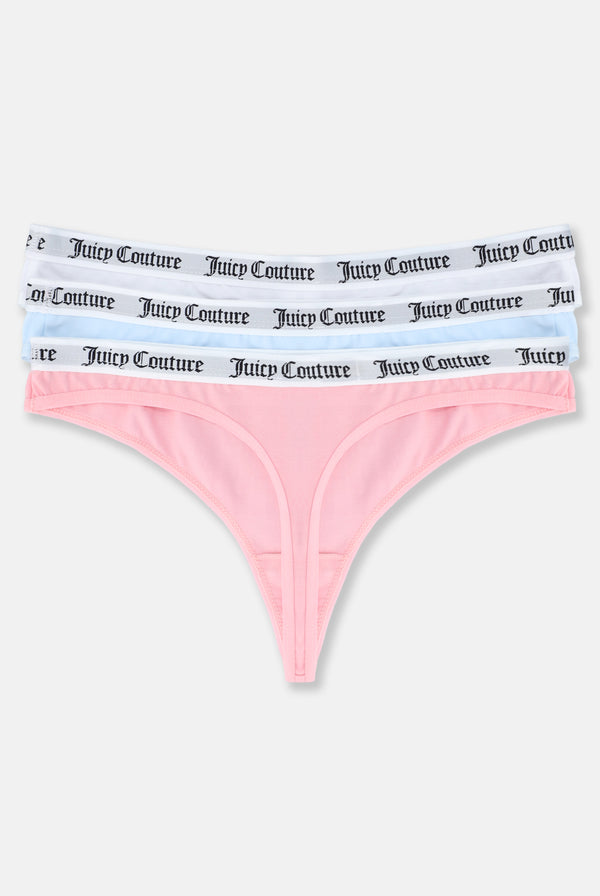 PACK OF 3 SLOGAN NOVELTY THONGS