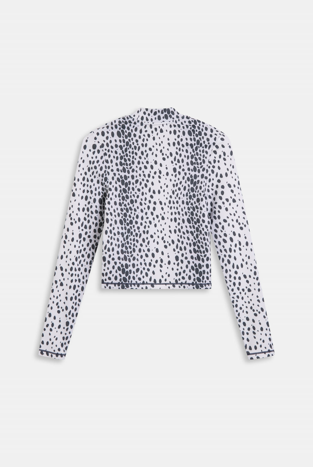 Displays the Ski Snow Leopard print 'Juicy' branded long sleeve top 