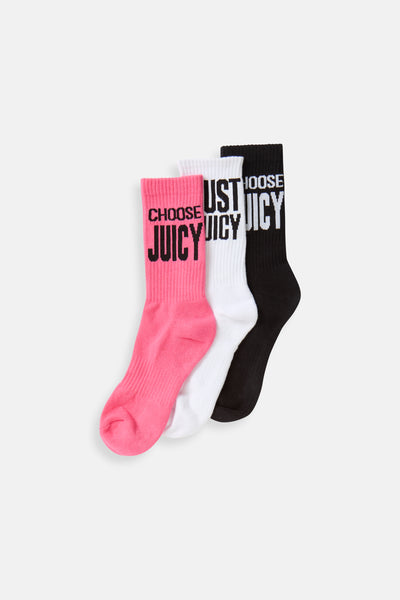 3 PACK CHOOSE JUICY SOCKS