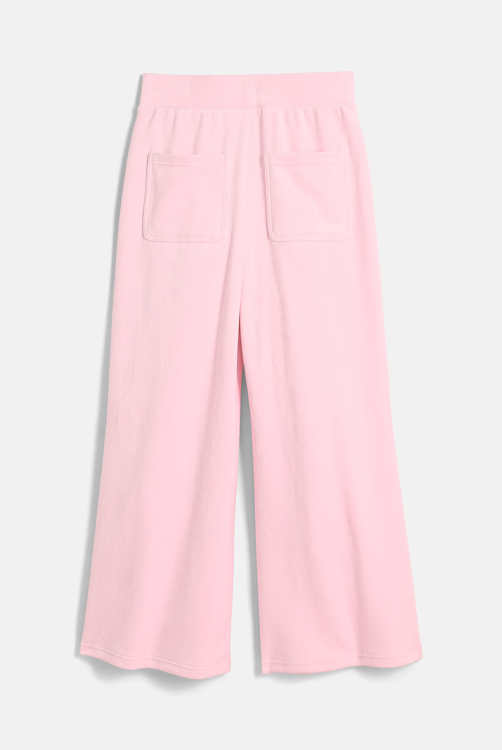 Displays the Cherry Blossom 'Juicy' branded Velour Bonded Tracksuit Bottom