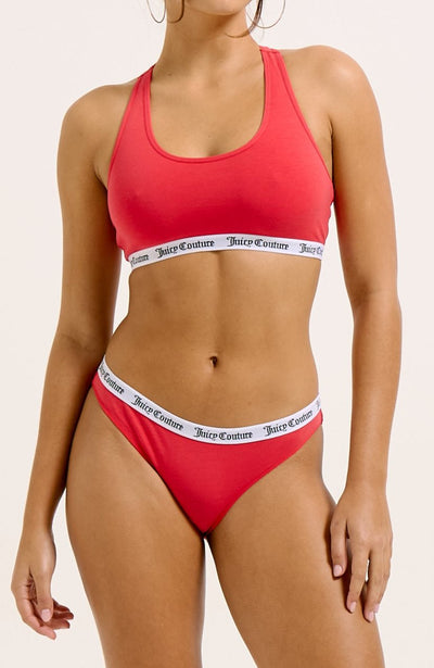 ASTOR RED COTTON LOUNGE KNICKER