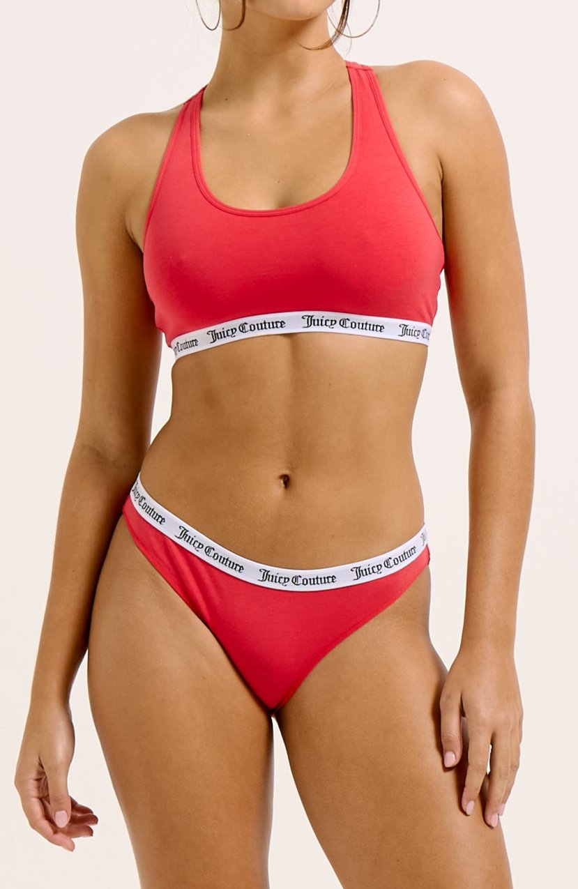 ASTOR RED COTTON LOUNGE KNICKER