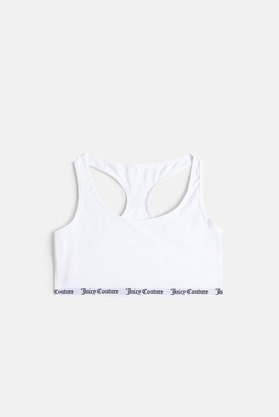 WHITE COTTON BRALETTE