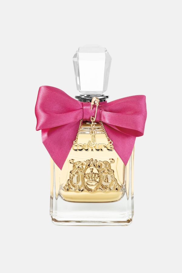 Displays the 'juicy' branded Viva La Juicy EDP 100ml bottle