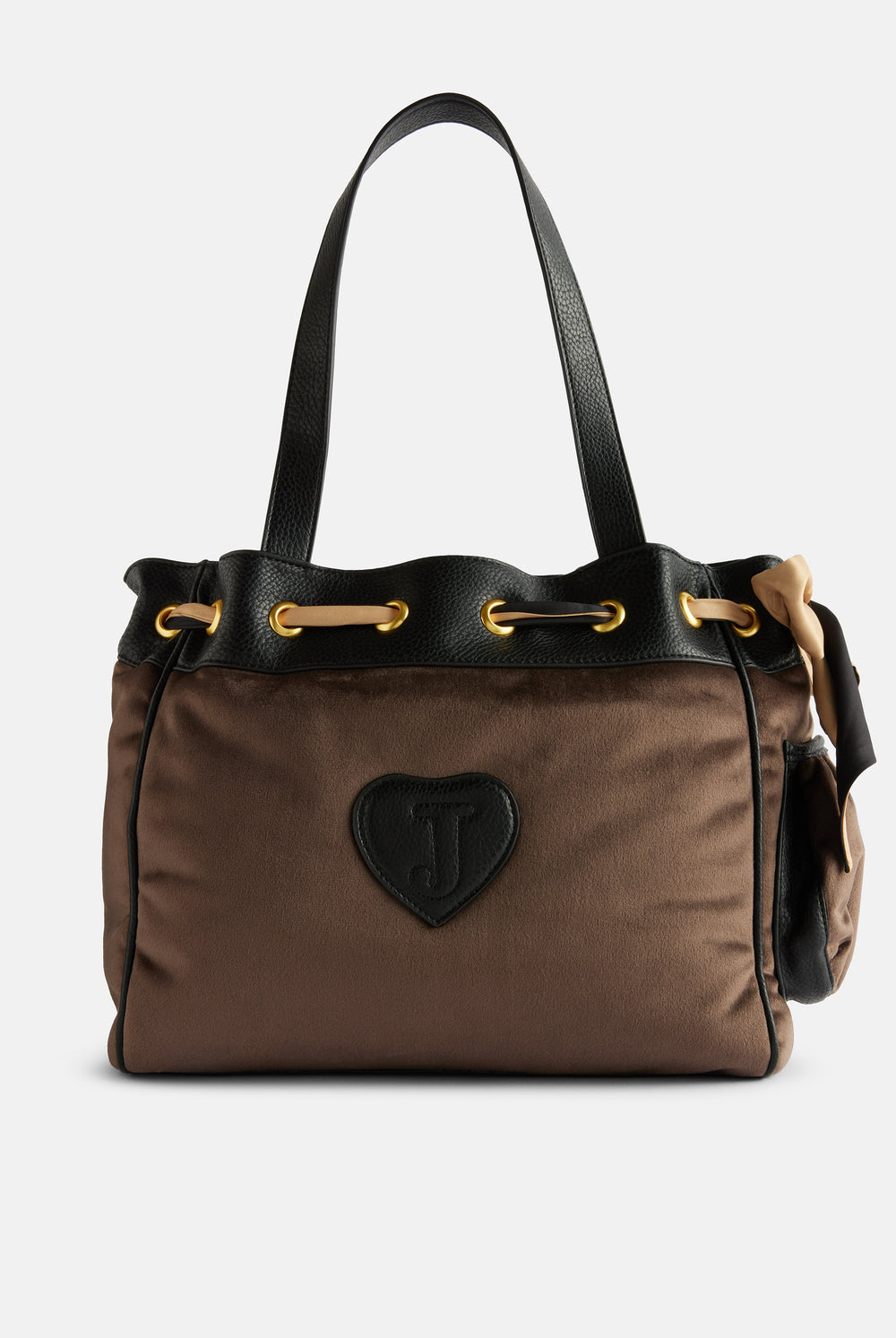 Displays the Chocolate 'Juicy' branded Daydreamer shopper bag 